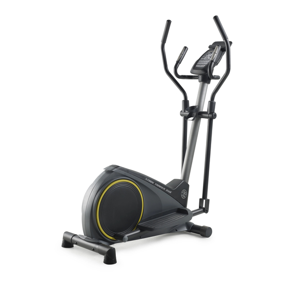 Gold's Gym STRIDE TRAINER 350i User Manual