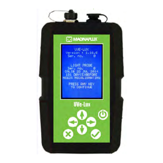 Magnaflux UVe-LUX Operating Manual