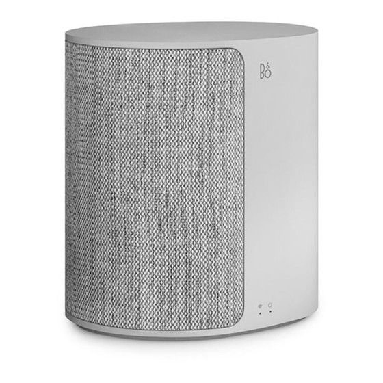 BeoPlay M3 Quick Start Manual