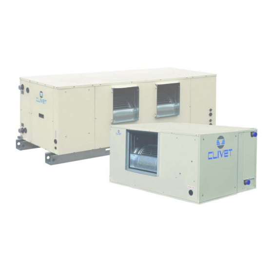 CLIVET CF Series Installation And Use Manual