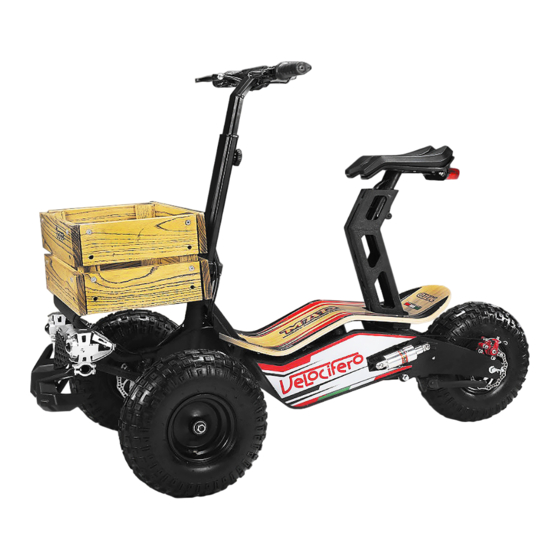 Velocifero MAD GOLF Manual