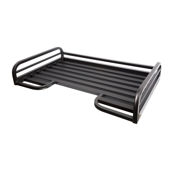 Great day MIGHTY-LITE REAR RACK Instructions For Installation And Use