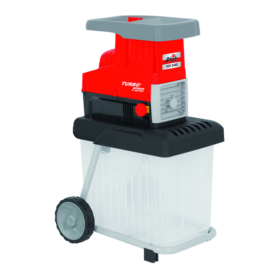Grizzly Tools GHS 2842 B Paper Shredder Manuals