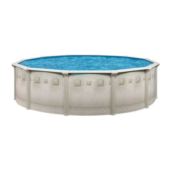 Aquarian Pools Millenium PPMIL2452 Pool Manuals