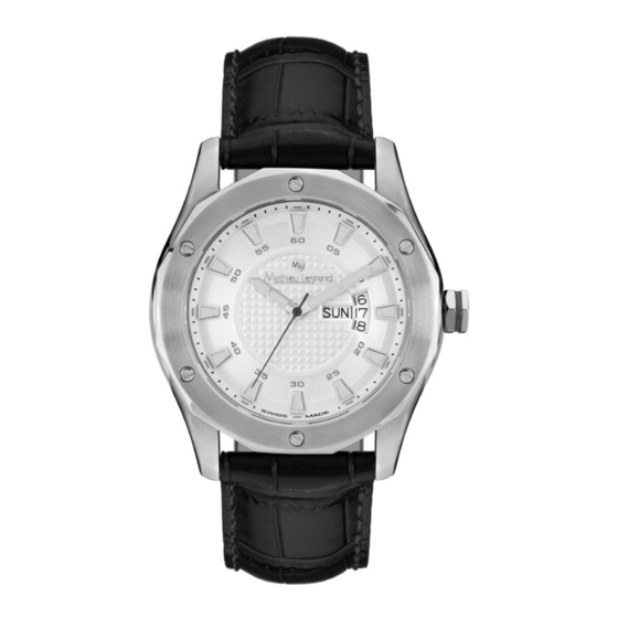 Chronos Manufactures Mathieu Legrand Dodecagone MLG-1006-A Instruction Manual / International Guarantee