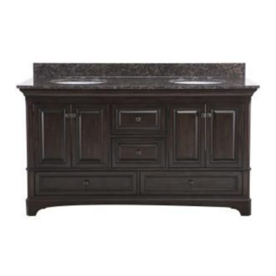 Home Decorators Collection MOORPARK MPBNVT6122 Use And Care Manual