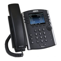 Polycom VVX 400 Series Quick Start Manual