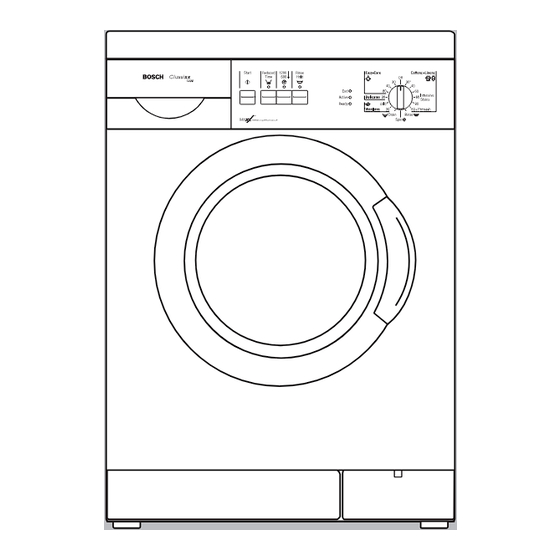 Bosch Classixx 1000 Instruction Manual