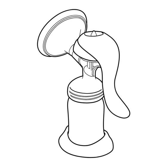 Pigeon Manual Breast Pump Instruction Manual