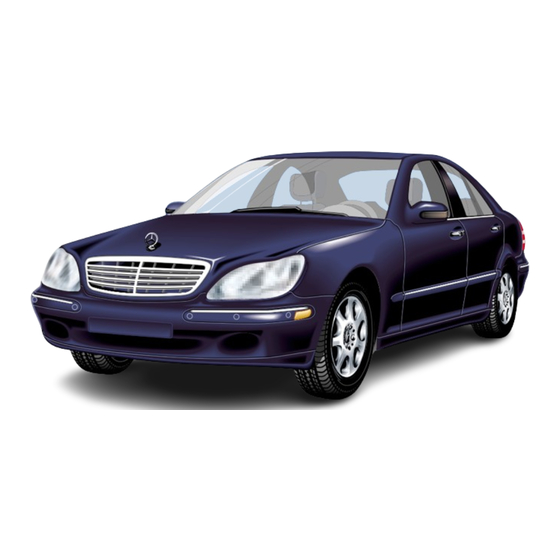Mercedes-Benz 2002 S 430 Manuals