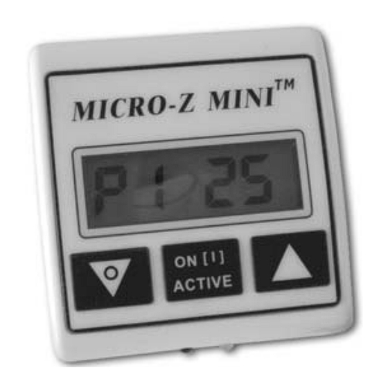 PRIZM Micro-Z MINI Manuals