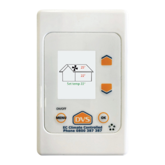 DVS EC Climate Controlled User Manual
