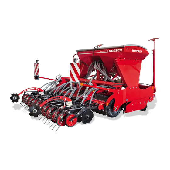 horsch Express TD Operating Instructions Manual