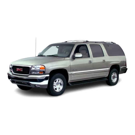 GMC 2000 Yukon XL Full-size SUV Manuals