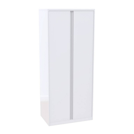 House Beautiful Realm Double Wardrobe Assembly Instructions Manual