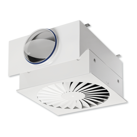 Trox Technik TFC Wall Mounted Fan Manuals