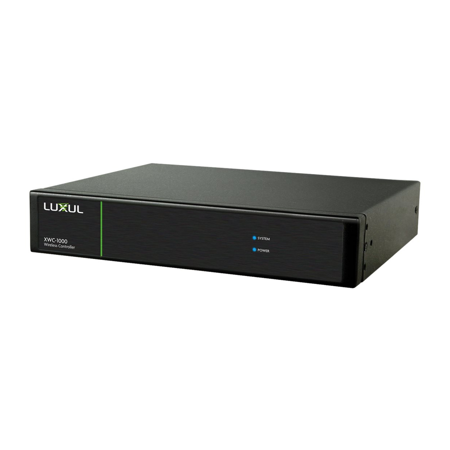 Luxul XWC-1000 - Wireless Controller Quick Install Guide