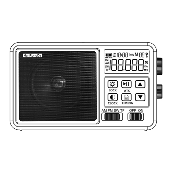 HanRongDa TR638 User Manual