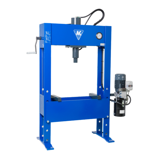 AC Hydraulic P60EH2 User Manual