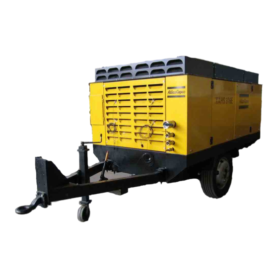 Atlas Copco XAMS396E Instruction Book