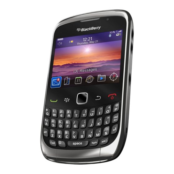 Blackberry Curve 9300 Series Quick Start Manual