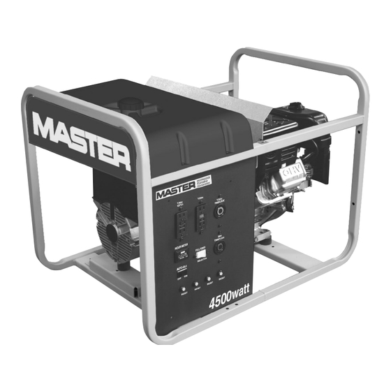 Master MGR2900, MGR4500I, MGR6000I Owner's Operation And Installation Manual