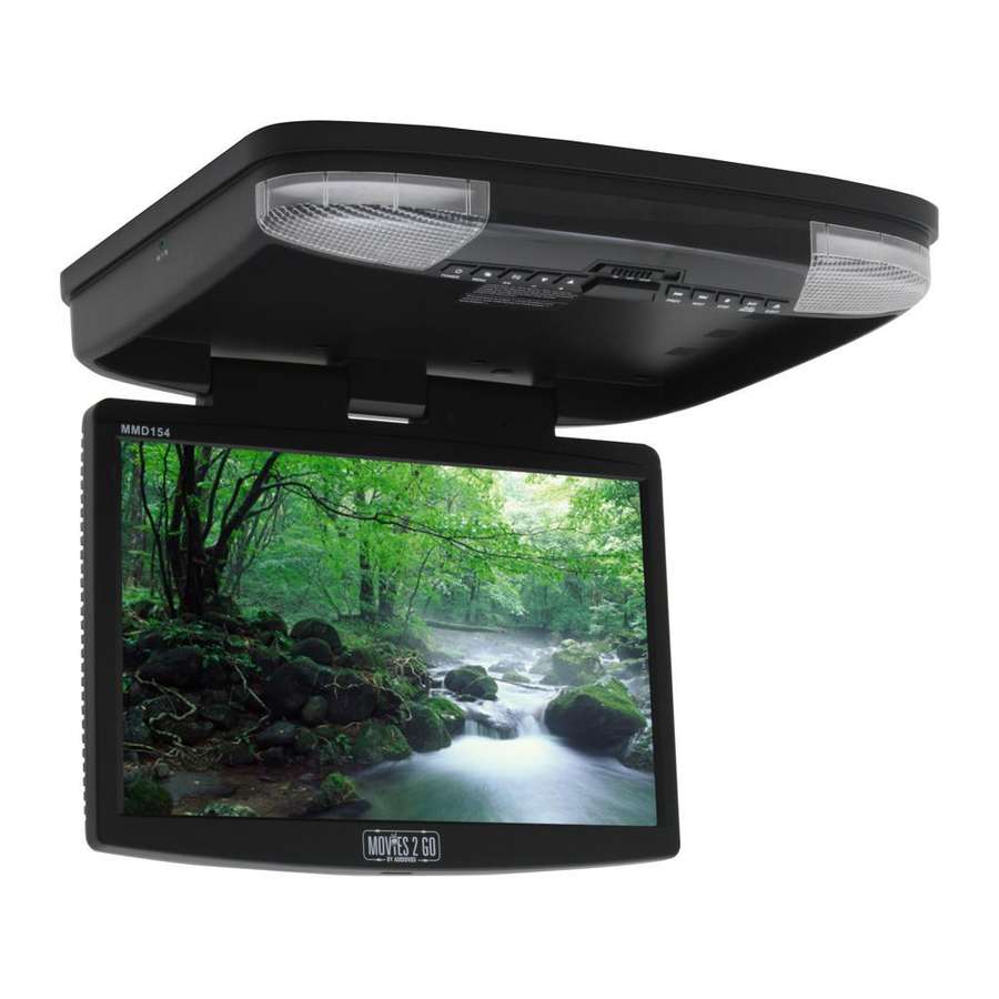 Audiovox Movies2Go MMD154 Owner's Manual