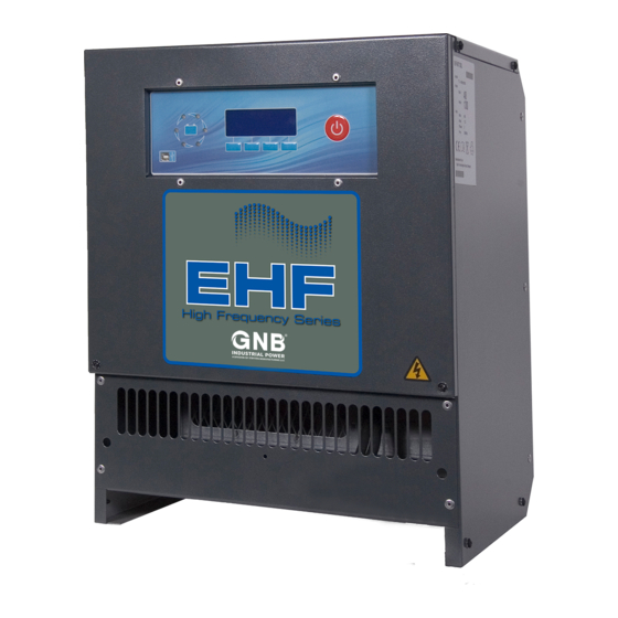 GNB EHF Series Operating Instructions And Safety Manual