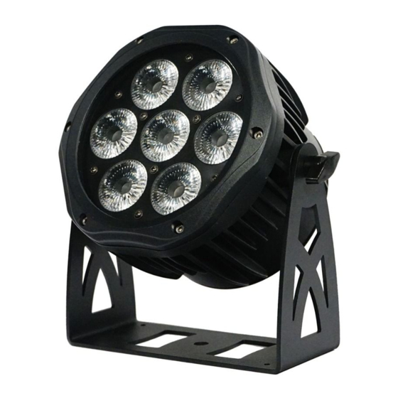 FOS Technologies FOS PAR 7x15 6 in 1 Manual