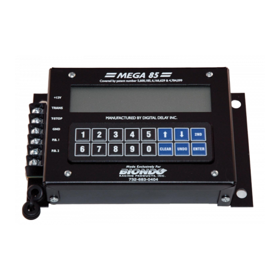 DIGITAL DELAY Mega 60 Manual