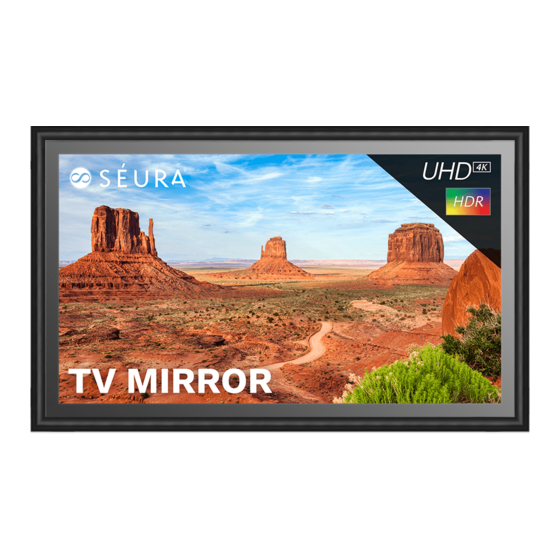 User Manuals: Seura ENT4-43 Entertainment TV Mirror