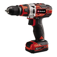 EINHELL TE-CD 12/1 3X-Li Original Operating Instructions