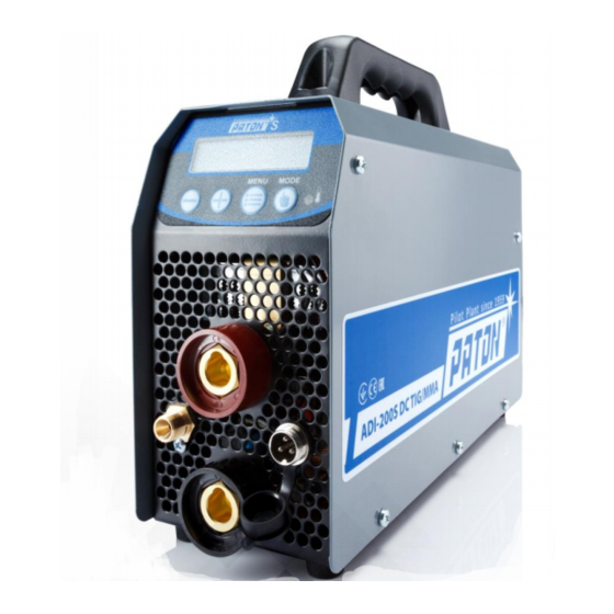 Paton ADI 160 STANDARD Manual