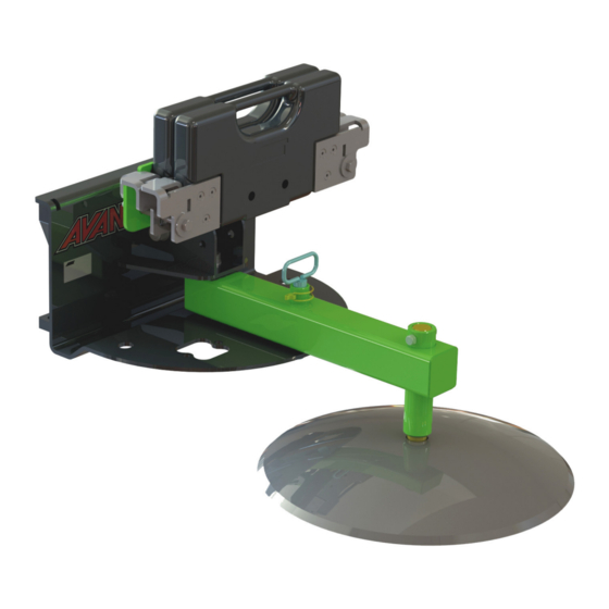 AVANT A36910 Operator's Manual For Attachment