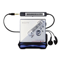 Sony WALKMAN MZ-NE810 Operating Instructions Manual