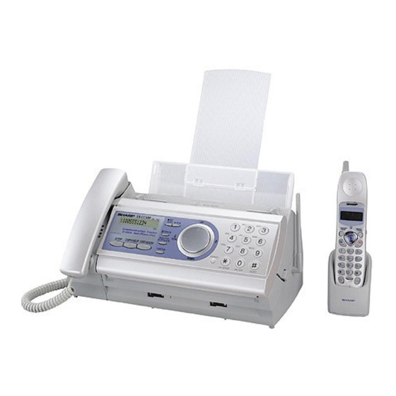 Sharp UX-CC500 Operation Manual