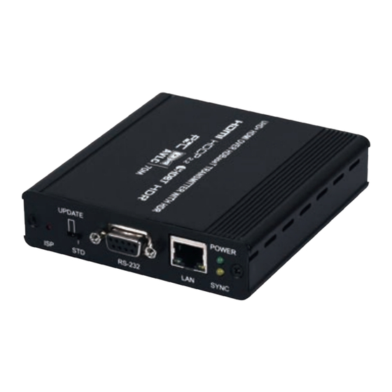 CYP CH-527TXVBD 4K HDMI Transmitter Manuals