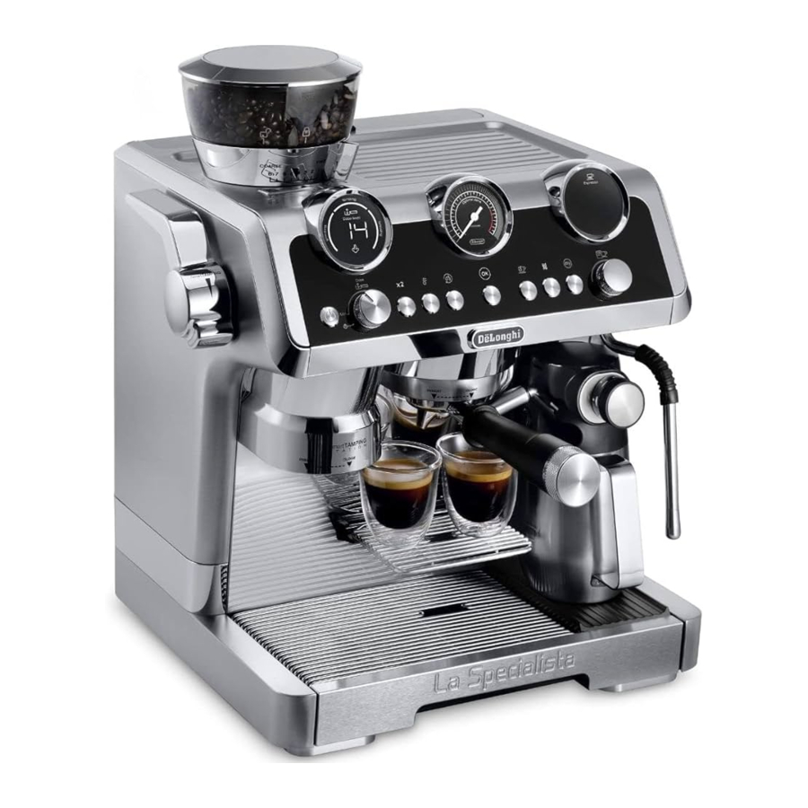 DeLonghi La Specialista Maestro, EC9665M - Espresso Machine, Cappuccino Maker Manual