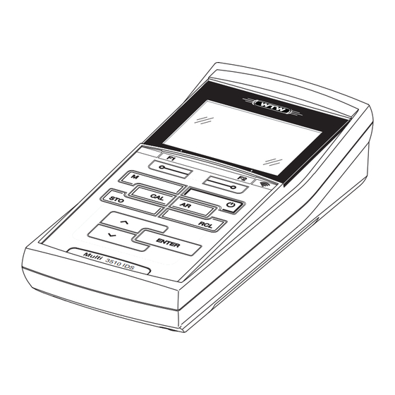 Xylem wtw Multi 3510 IDS Operating Manual