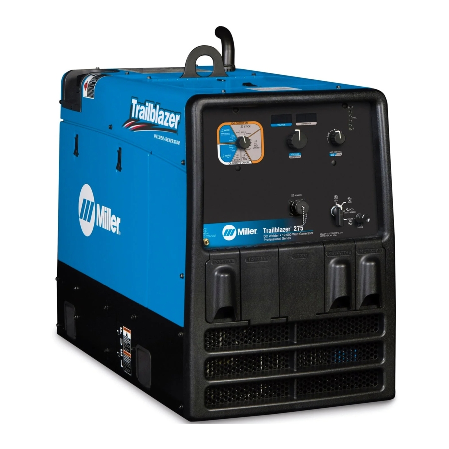 Miller Trailblazer 302 / 275 DC Manual