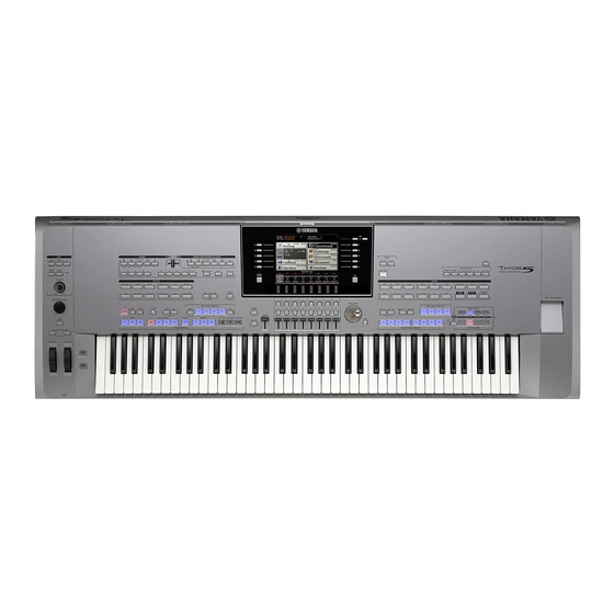 Yamaha Tyros5 Manual