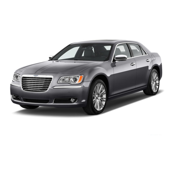 Chrysler 2013 300 Owner's Manual