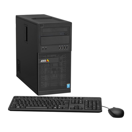 Axis S9001 Installation Manual