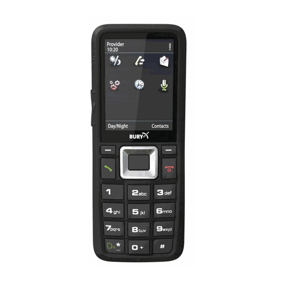 BURY CP 1100 User Manual
