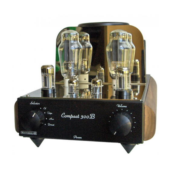 Master Sound Compact 300 B User Manual
