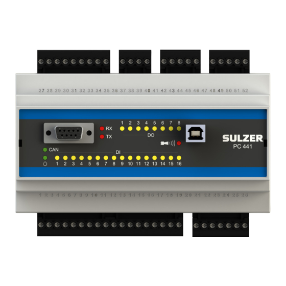 Sulzer ABS PC 441 User Manual
