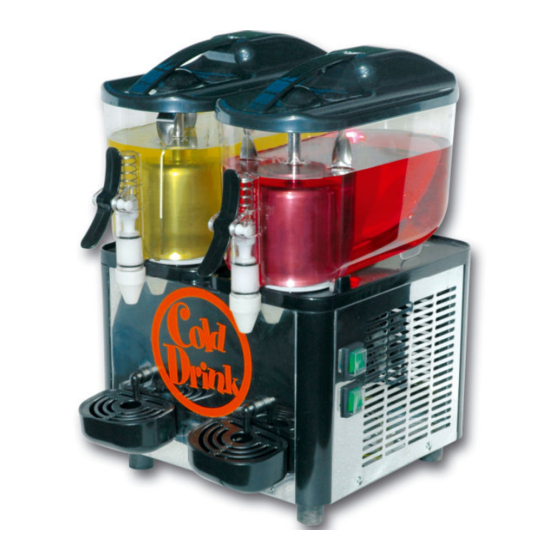 Elcor Cold Drink 6Lt Use & Maintenance Manual