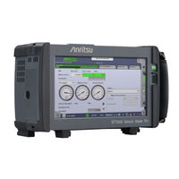 Anritsu Network Master Pro MT1040A Operation Manual