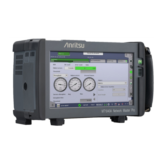 Anritsu MT1040A Operation Manual