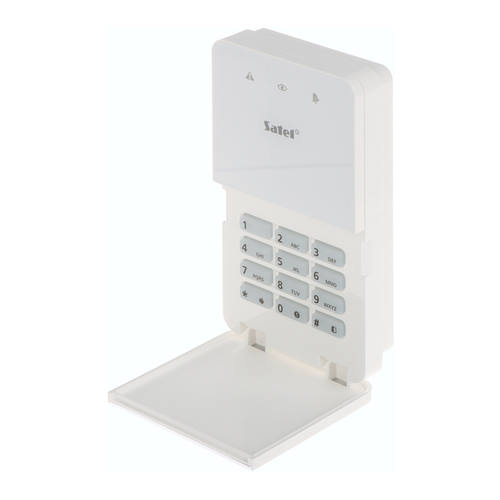 Satel INT-SF Quick Installation Manual